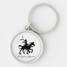 Don Quixote y Rocinante Sleutelhanger