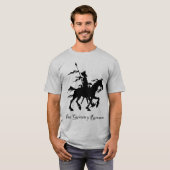 Don Quixote y Rocinante t-shirt (Voorkant volledig)