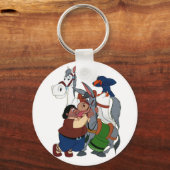 DON QUIXOTE's FRIENDS - Cervantes - llavero Sleutelhanger (Voorkant)