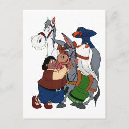 DON QUIXOTE's VRIENDEN - 400 jaar - Cervantes Briefkaart