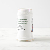 DON QUIXOTE's VRIENDEN - 400 jaar - Cervantes taza Bierpul (Center)