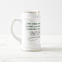 DON QUIXOTE's VRIENDEN - 400 jaar - Cervantes taza Bierpul