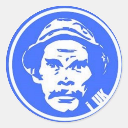 Don Ramon Ronde Sticker (Voorkant)