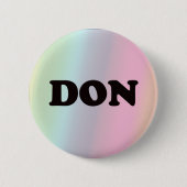 Don Ronde Button 5,7 Cm (Voorkant)