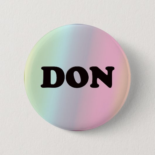 Don Ronde Button 5,7 Cm (Voorkant)