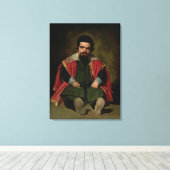 Don Sebastian de Morra, c.1643-44 Canvas Afdruk (Insitu (Houten vloer))