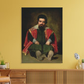 Don Sebastian de Morra, c.1643-44 Canvas Afdruk (Insitu (Woonkamer))