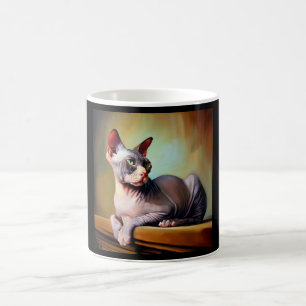 Don Sphynx Cat Koffiemok