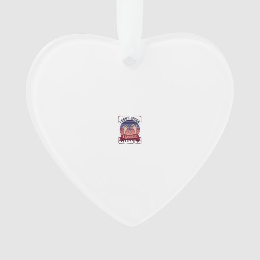 Don Spook Glitter Zombie Handen Halloween Bloed_1 Ornament (voorkant)