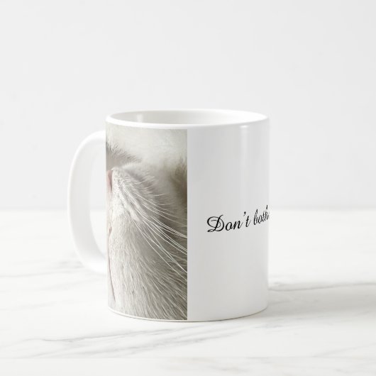 Don’t bother me! I’m thinking. Coffee Mug Koffiemok (Voorkant links)