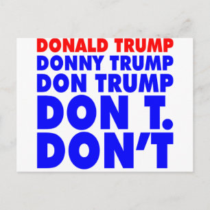 Don T Briefkaart