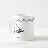 Don’t Fa-la-la Off the Ladder Mok (Voorkant links)