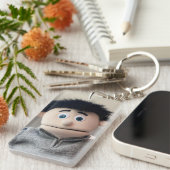 Don`t Forget, Davey Loves You! Sleutelhanger (Voorkant Rechts)