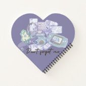 Don’t Forget Me – Nostalgic 2000s Memories Notitieboek (Achterkant)