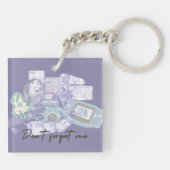 Don’t Forget Me – Nostalgic 2000s Memories Sleutelhanger (Achterkant)