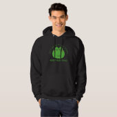 Don t give up on your dreams keep sleeping lazy re hoodie (Voorkant volledig)