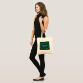 Don’t just dream about money—wake up and earn it tote bag (Voorkant (model))