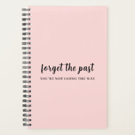 Don’t Look Back Peachy Pink Design Planner