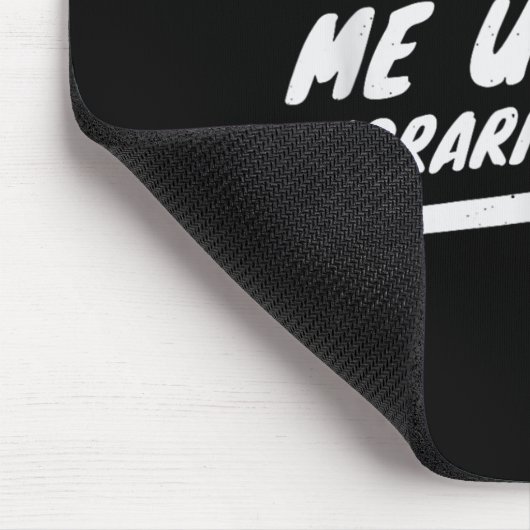 Don’t Make Me Use My Librarian Voice, Funny Readin Muismat (Hoek)