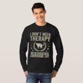 Don t Need Therapy Just Hug My Snowshoe Cat T-shirt (Voorkant volledig)