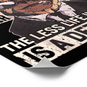 Don´t Off Old People Funny Birthday Dog Graphic Fo Poster (Hoek)