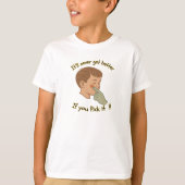 "Don’t Pick It" – Witty Scab-Picking T-Shirt (Voorkant)