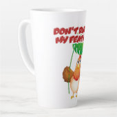 Don’t Ruffle My Feathers Latte Mok (Linkerhoek)
