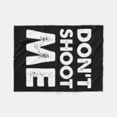 Don’t Shoot Me  Fleece Deken (Voorkant (Horizontaal))