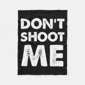 Don’t Shoot Me  Fleece Deken (Voorkant)