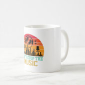 Don’t Stop The Music Coffee Mug Koffiemok (Voorkant rechts)