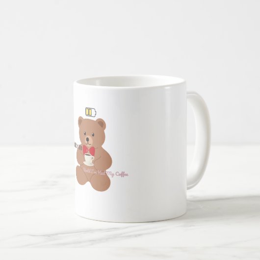 Don’t Talk to Me – Coffee Bear Design Koffiemok (Voorkant rechts)