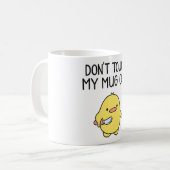 Don’t Touch My Mug – Cute Funny Coffee Mug Koffiemok (Voorkant links)