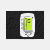 Don’t Touch The Tat Funny For Men Women  Fleece Deken (Voorkant (Horizontaal))