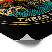 Don’t Tread On Me Uterus Poster (Hoek)