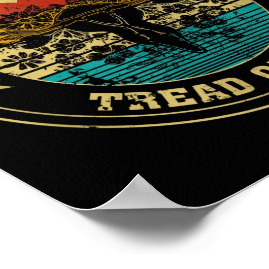 Don’t Tread On Me Uterus  Poster (Hoek)