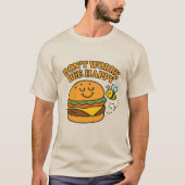 “Don’t Worry, Bee Happy” T-Shirt (Voorkant)