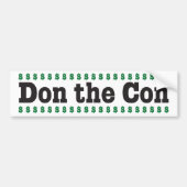 Don the Con Bumpersticker (Voorkant)