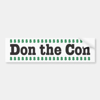 Don the Con Bumpersticker