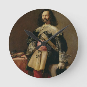 Don Tiburcio de Redin y Cruzat (olie op doek) Ronde Klok