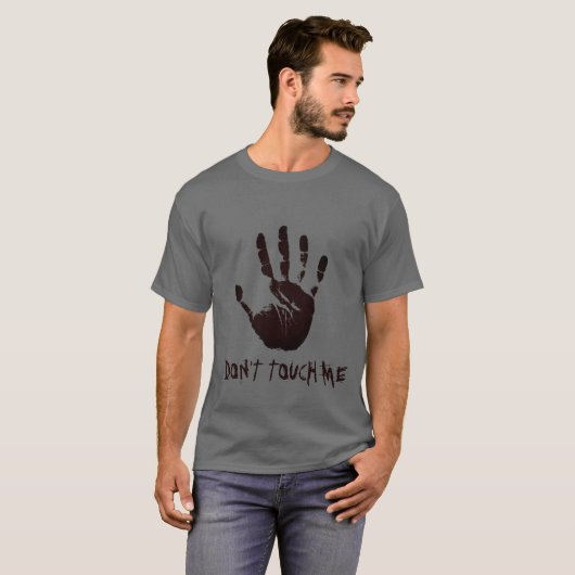DON TOUCH ME T-shirt (Voorkant volledig)