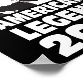 Don Trump 2024 Bulletproof Never Surrender Legend Poster (Hoek)