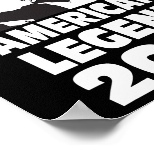 Don Trump 2024 Bulletproof Never Surrender Legend Poster (Hoek)