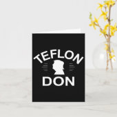 Don - Trump - Trump 2024 Herverkiezing President V Kaart (Gele Bloem)