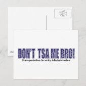 Don-TSA-Me-BRO.xpng Briefkaart (Voorkant / Achterkant)