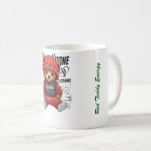 Don Vitone – Rode Teddy King Vitotone Beer – Rode Koffiemok (Voorkant rechts)