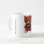 Don Vitone – Rode Teddy King Vitotone Beer – Rode Koffiemok (Voorkant links)