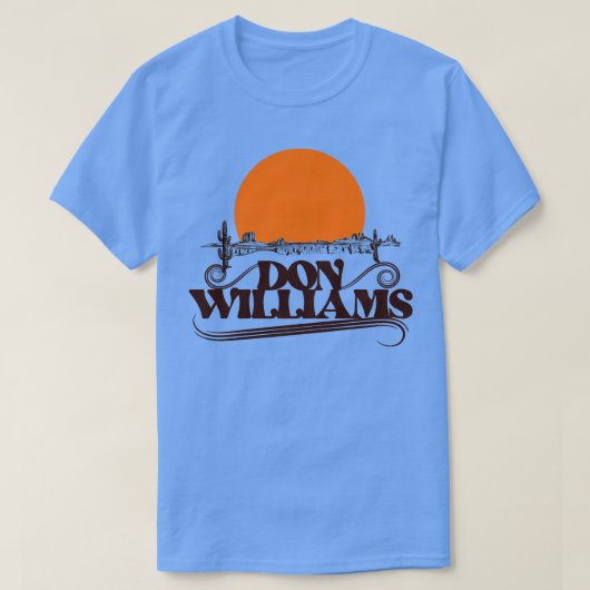 Don Williams Rising Sun T-shirt (Design voorkant)