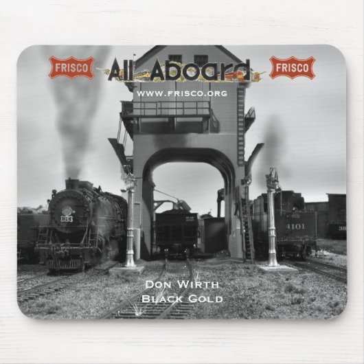 Don Wirth - Black Gold Muismat (Voorkant)