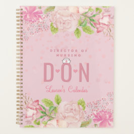 DON Zurse Pink - Aangepaste Floral Journal Planner