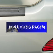 Dona nobis pacem Bumpersticker (Op auto)
